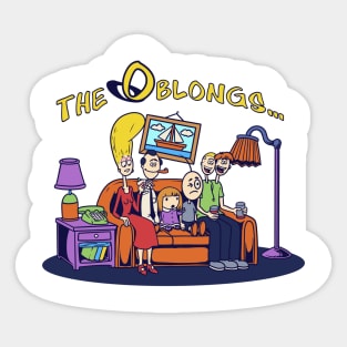 Odd Couch Gag Sticker